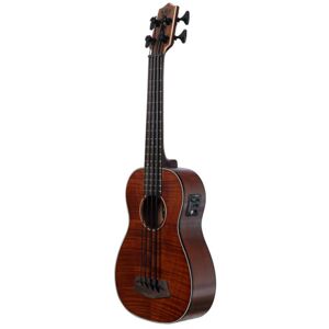 U-Bass Exotic Mahogany ukulélé basse électro-acoustique pour gaucher avec housse