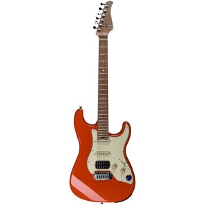 GTRS Guitars Professional 801 Fiesta Red Intelligent Guitar avec housse