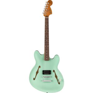 Fender Tom DeLonge Starcaster RW Satin Surf Green guitare semi-hollow body - Publicité