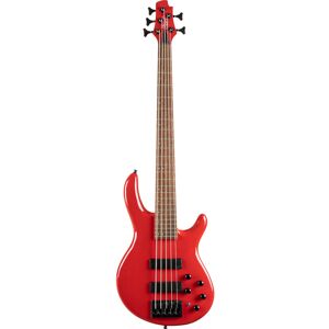 Artisan C5 Deluxe Candy Red basse électrique 5 cordes