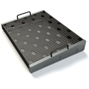 DUO-17-GM Templeboard Gunmetal pedalboard