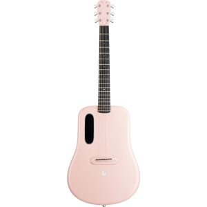 Music ME 4 Carbon 36" Pink guitare électro-acoustique folk connectée avec housse Airflow Bag