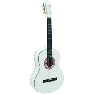 Guitare acoustique classique corps 4/4 blanc