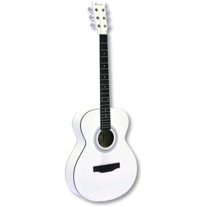 AW-303 guitare folk blanc