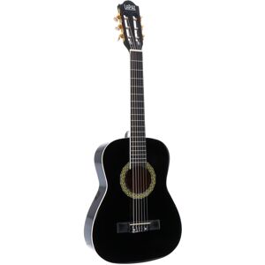 002 BK 1/2 guitare classique - noir