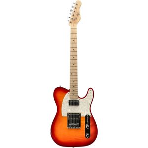 53DB Cherry Sunburst guitare électrique avec Great Eight mod