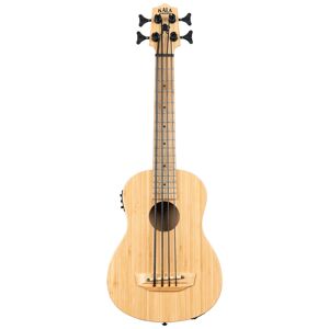 U-Bass Bamboo Fretted ukulélé basse avec housse