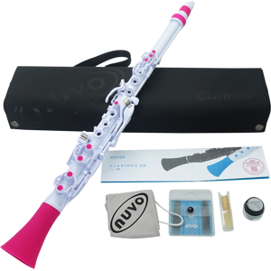 Nuvo Clarineo 2.0 clarinette en Do plastique, blanc-rose - Publicité