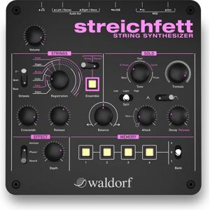 Waldorf Streichfett / synthé de cordes - Publicité