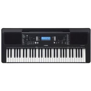 Yamaha PSR-E373 - Clavier électronique - 61 touches - sensible à la vitesse - 48 notes polyphonie - noir Noir - Publicité