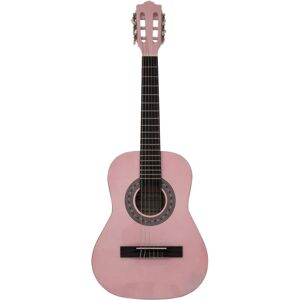 DIMAVERY AC-303 Guitare Classique 1/2, rose - Guitares acoustiques