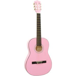 DIMAVERY AC-303 Guitare Classique 3/4, rose - Guitares acoustiques