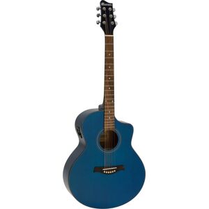 DIMAVERY STW-50 Western Guitar,blau - Guitares acoustiques