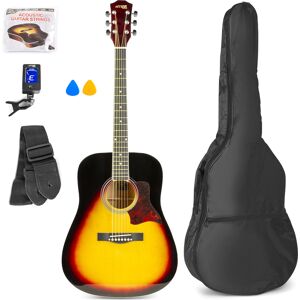 Max SoloJam Western Guitar Pack Sunburst - Guitares