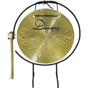 DIMAVERY Gong, 25cm avec support/mallette - Autres instruments