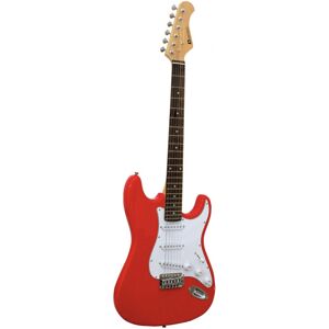 DIMAVERY ST-203 E-Guitar, rouge - Guitares