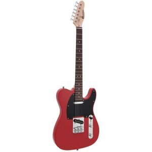 DIMAVERY TL-401 E-Guitar, rouge - Guitares