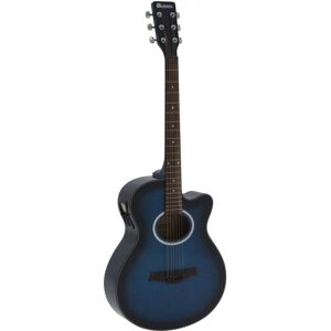 DIMAVERY AW-400 Guitare western, blueburst - Guitares acoustiques