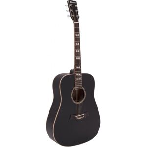 DIMAVERY STW-40 Guitare western, noir - Guitares acoustiques