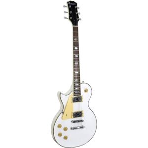 DIMAVERY LP-700L Guitare electrique, LH, blanc - Guitares