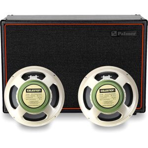 Palmer CAB 212 BX GBK - Enceinte de guitare avec Celestion Greenback 2 x 12, Open-Back - Amplificateurs pour guitares