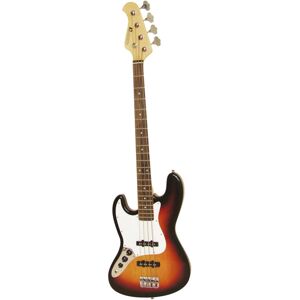 JB-302 E-Bass LH, sunburst - Basses