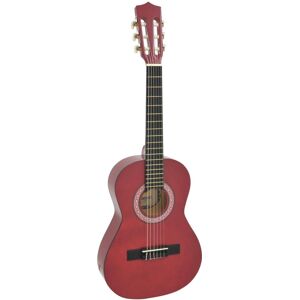 DIMAVERY AC-303 Guitare Classique 1/2, rouge - Guitares acoustiques