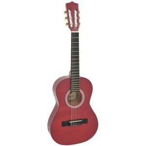 DIMAVERY AC-303 Guitare Classique 1/2, rouge - Guitares acoustiques