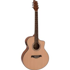 DIMAVERY STW-50 Guitare western, naturel - Guitares acoustiques