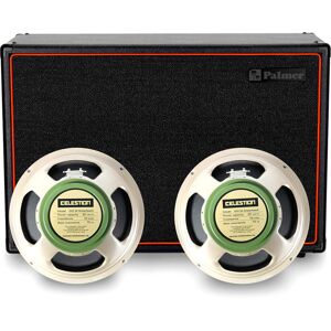 Palmer CAB 212 X GBK - Enceinte de guitare avec Celestion Greenback 2 x 12, Closed-Back - Amplificateurs pour guitares