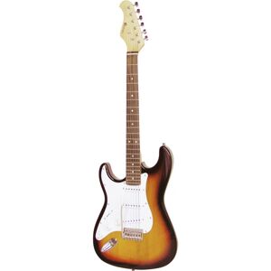 DIMAVERY ST-203 Guitare electrique gauche, sunburst - Guitares