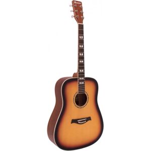 DIMAVERY STW-40 Guitare western, sunburst - Guitares acoustiques