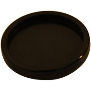 ASSIETTE PIANO PLASTIQUE 6 CM - NOIRE