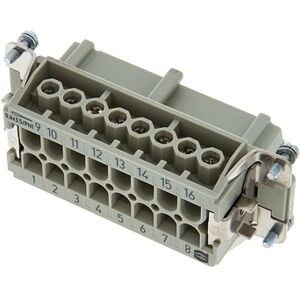 Harting 16pin Female Multipin Chassis