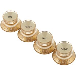 Gibson PRMK-030 Pot Knobs Or avec s en m