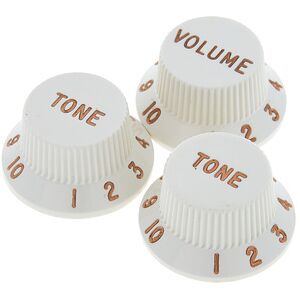 Fender Vol&Tone Knobs Set Parchment Parchemin