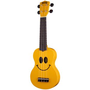 Mahalo Smiley Ukulele Yellow Jaune