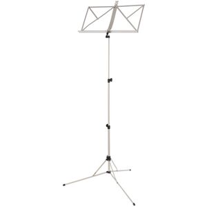 K&M 101 Music Stand Nickel Colored