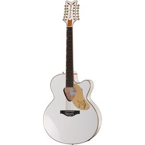 Gretsch G5022CWFE-12 Falcon Rancher Blanc avec filet or paillet