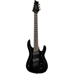 Harley Benton R-457BK MultiScale Noir haute brillance