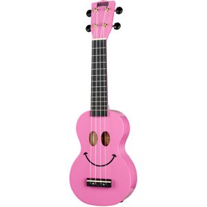 Mahalo Smiley Ukulele Pink Rose