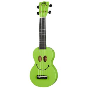 Mahalo Smiley Ukulele Green Vert