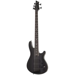 Schecter SLS Evil Twin-5 SBK Satin Black - Publicité