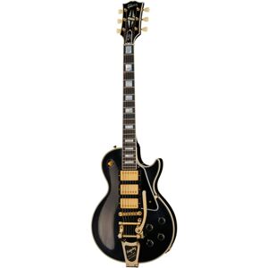 Gibson LP 57 Custom 3PU Bigsby VOS Antique Ebony