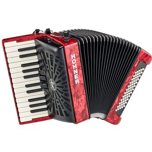 Hohner Bravo II 60 Red silent key Rouge