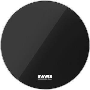 Evans 18 EQ3 Resonant Bass Drum BK 