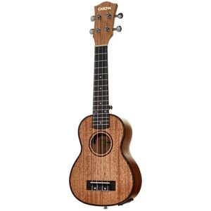 Cascha E-Soprano Ukulele Premium Mah Naturel