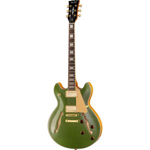 Harley Benton HB-35Plus Metallic Green Metallic Green