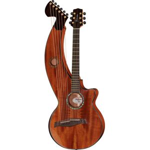 Timberline Guitars T30HGc-e Harp Guitar Naturel