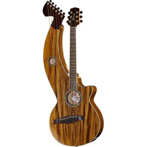 Timberline Guitars T60HGc-e Harp Guitar Naturel